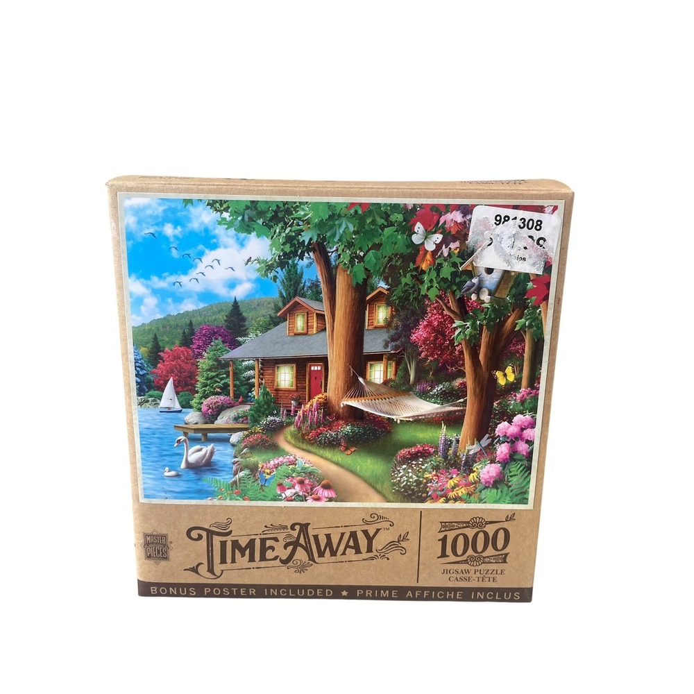 MasterPieces Jigsaw Puzzle Unisex 1000pc Multicolor Alan Giana Time Away 71809